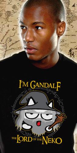 Image du produit Neko Wear Neko T- Neko Gandalf noir (L)