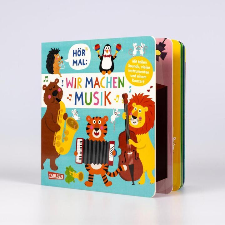 Immagine prodotto Hör mal (Soundbuch): Wir machen Musik (Tedesco)