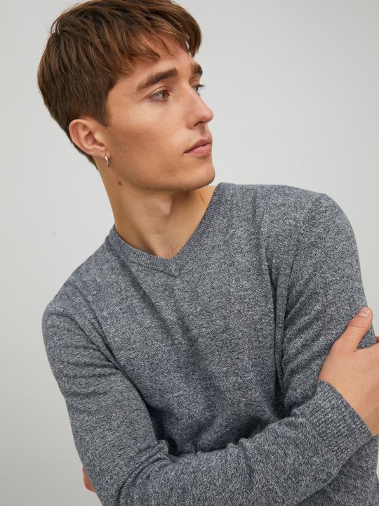 Actual product image Jack & Jones V-neck knitted sweater (XS)