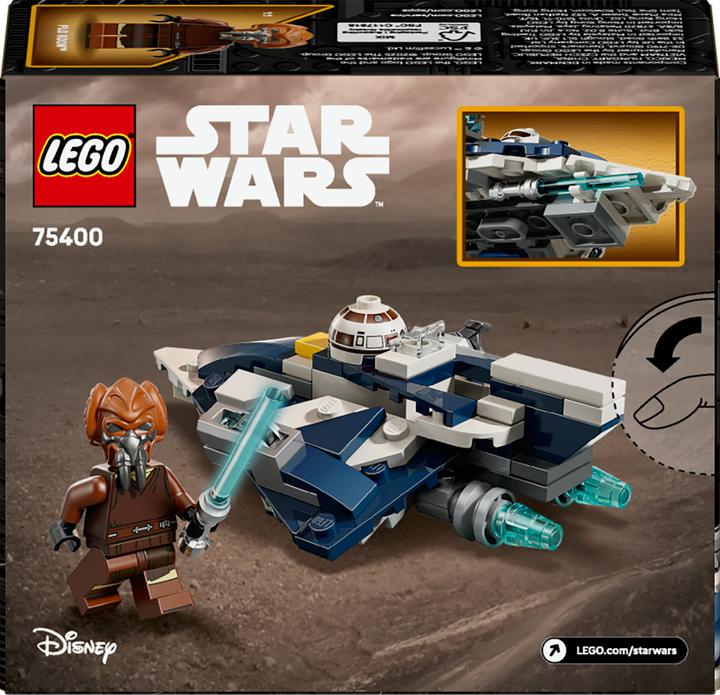 Actual product image LEGO 75400 Plo Koons Jedi Starfighter Microfighter (75400, LEGO Star Wars)