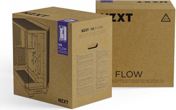 Actual product image NZXT H6 Flow (ATX, Mini-ITX, mATX)