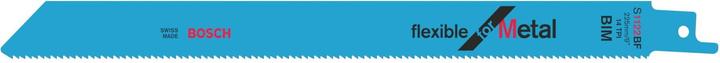 Bosch Professional Zubehör Reciprocating saw blade S 1122 BF Flexible for Metal, 5-pack