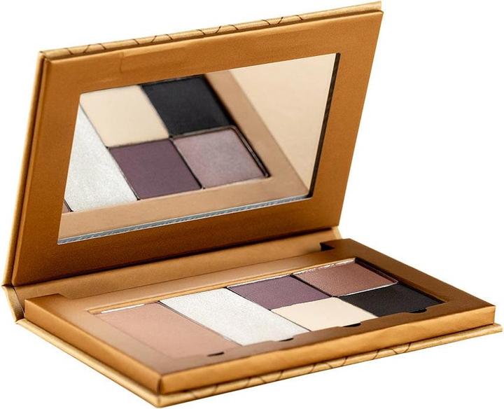 Actual product image Benecos BIO Palette Small New York - 12g - Beauty ID (Whipped cream, pearl onyx, ballerina glam, Matt Plum)