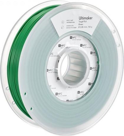 Actual product image Ultimaker Filament (Though PLA, 2.85 mm, 750 g, Green)
