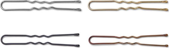 Image du produit Trisa Épingles à cheveux ondulées en forme de U 45mm or 250pcs (250 pcs)
