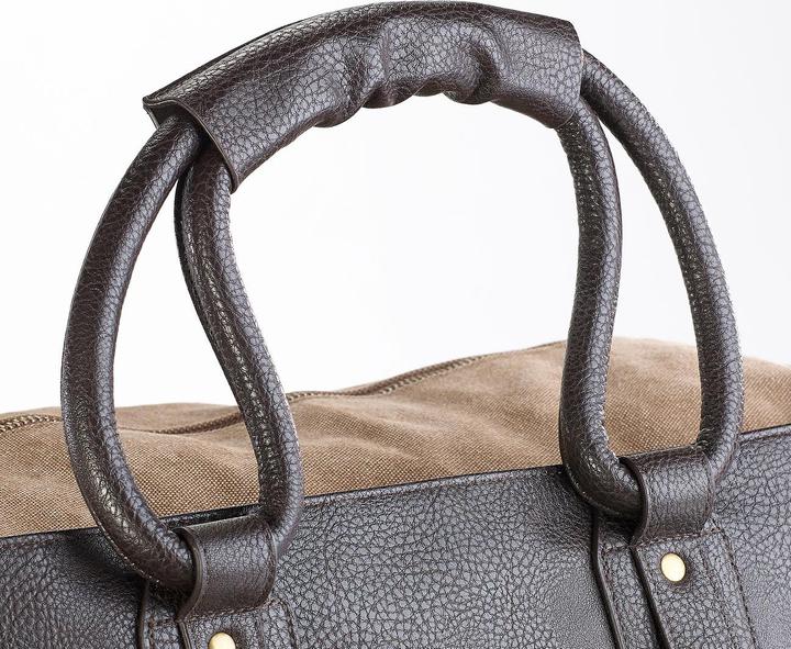 Produktbild Xcase Canvas-Reisetasche mit 2 Aussentaschen und Schultergurt (30 l)
