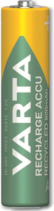 Immagine prodotto Varta Recharge Accu Recycled (2 pz., AAA, 800 mAh)