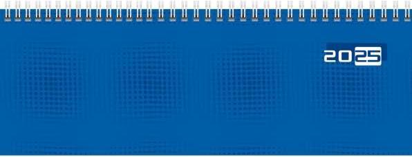 Produktbild Rido Querkalender semana 29,7x10,5cm 1 Woche/Seite Karton-Umschlag blau 2025 (Deutsch)