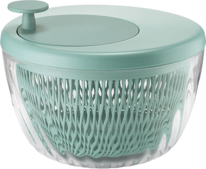 Actual product image Guzzini 170900175 Spin e Store Kitchen Active Design Salad Spinner Green