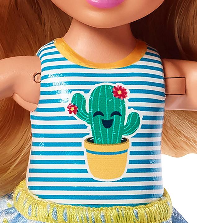 Actual product image Barbie Chelsea blonde with bangs