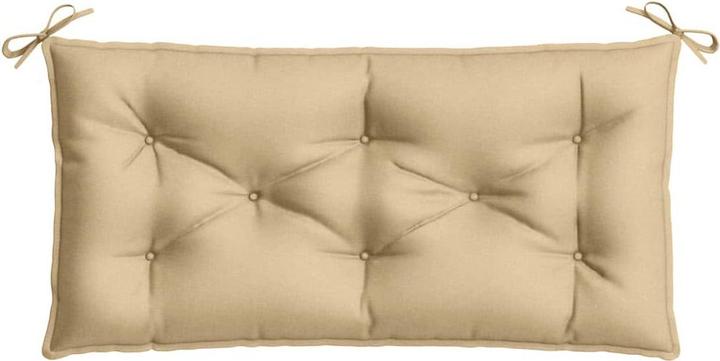 Actual product image VidaXL Garden bench cushions 2 pcs. fabric (100 x 50 x 7 cm)
