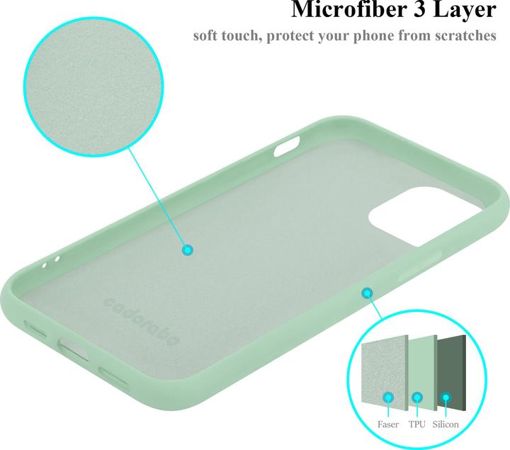 Productafbeelding Cadorabo TPU Vloeibaar Silicone Hoesje (Apple iPhone 13 Pro Max)