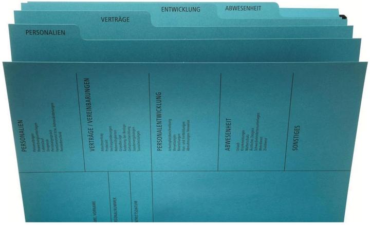 Produktbild Pagna Personalakte A4 Blau (A4, 1 x)