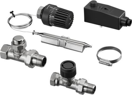 Produktbild Oventrop OV Fussboden-Regel-Set Set 1-85 m2, mit Bypassventil