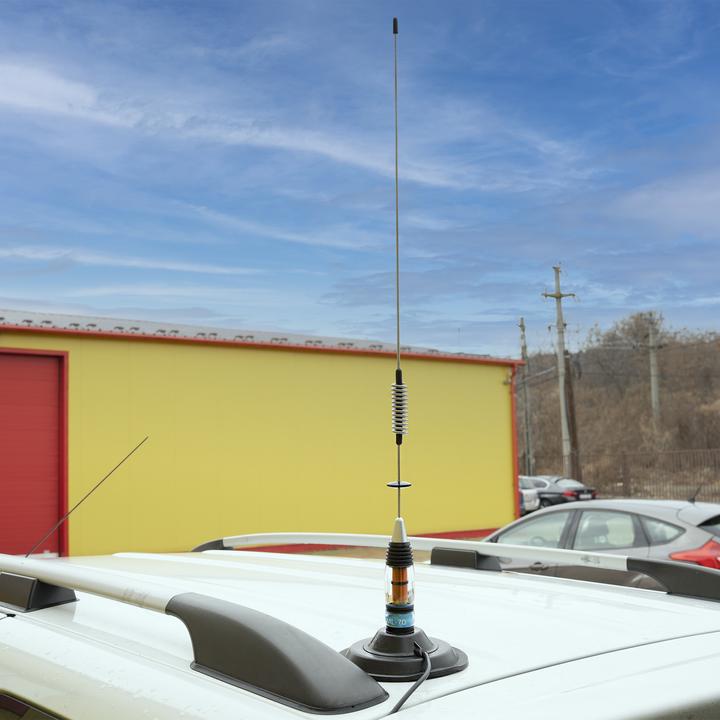 Productafbeelding PNI Pakket Voorzitter Richard ASC 10M CB radio + ML70 CB antenne, lengte 70 cm, 26-30 MHz, 200 W