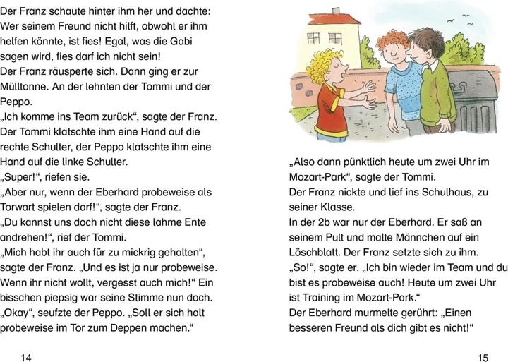 Actual product image New soccer stories from Franz (Christine Nöstlinger, German)