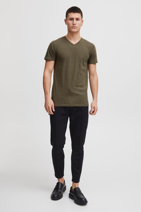 Immagine prodotto Solid Bedo T-Shirt A Maniche Corte Maglietta Da Uomo Con Collo A V In Cotone 100% (S)