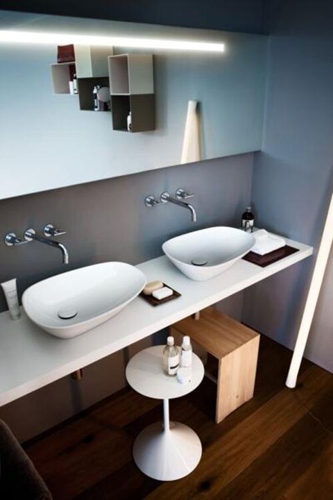 Immagine prodotto Laufen Lavabo running Palomba, senza foro per rubinetto, senza sfioratore, 900x420 (900 mm, 420 mm)
