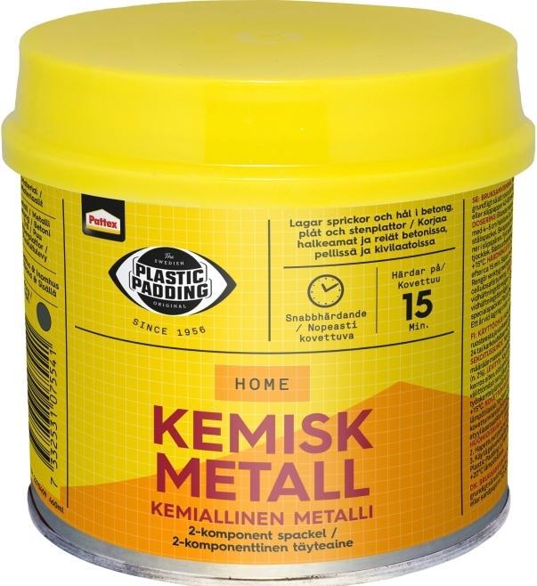 Actual product image Borup Kemi P.P. Chemical Metal - 2 comp. - 460 ML