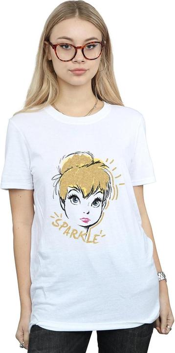Immagine prodotto Disney Tinkerbell Sparkle Maglietta Ampia Donna (M)