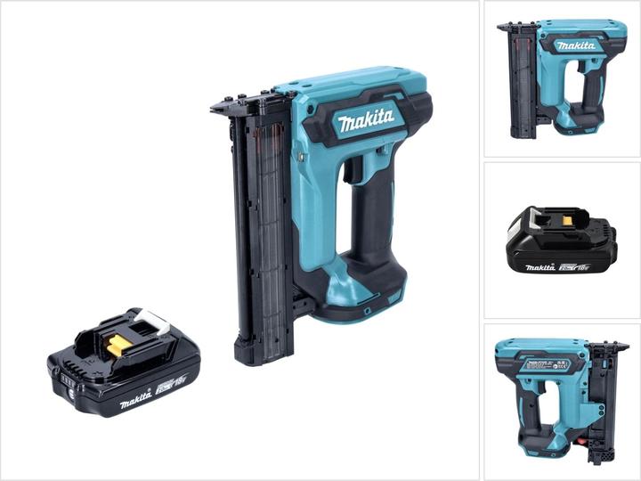 Actual product image Makita DFN 350 A1 Battery upsetting nailer 18 V 15 - 35 mm + 1x battery 2.0 Ah - without charger