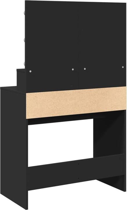 Actual product image VidaXL Dressing table with LED lighting (80 x 41 x 134.5 cm)