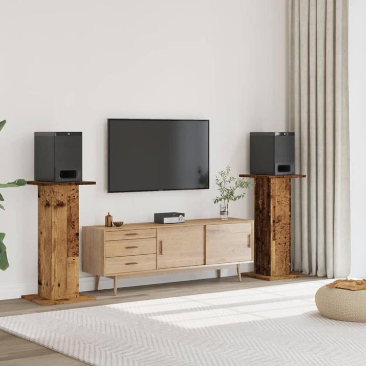 Actual product image VidaXL Speaker stand 2 pcs. -Optics 30 x 30 x 95 cm (1 pair, Stand)