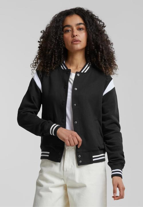 Actual product image Urban Classics Ladies Inset College Sweat Jacket (XXL)