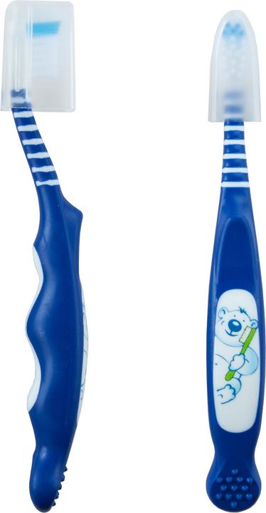 Thienel Dental Kinderzahnbürste 0-3 Jahre blau (10 Stück) (Extra weich, 10 x)