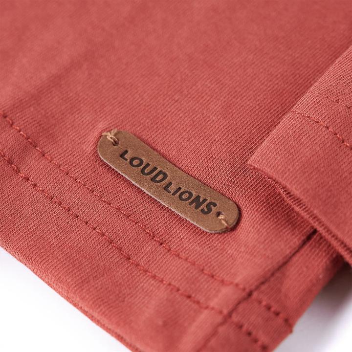 Image du produit VidaXL T-shirt manches longues enfant Henna 92,Matière : 100 % coton,Couleur (92)