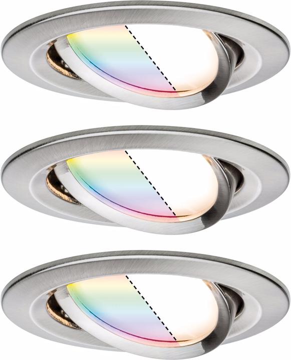 Produktbild Paulmann Einbauleuchte Nova Plus Set Zigbee (85 lm)