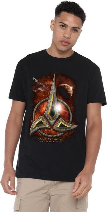 Actual product image Mens Klingon Crest T-Shirt (L)