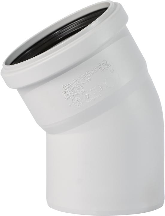 Actual product image Ostendorf SKOLANsafe bend B DN/OD 90, 30degrees (Angled connection)