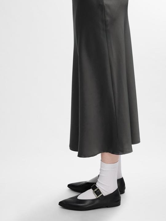 Actual product image Selected Femme Satin Midi Skirt (36)