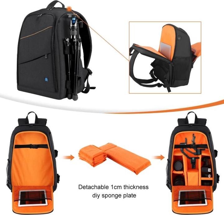Immagine prodotto Puluz Zaino impermeabile per fotocamera (Zaino per fotocamera)