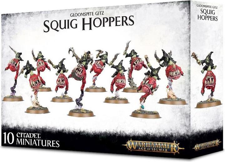 Produktbild Games Workshop Warhammer Age of Sigmar - Gloomspite Gitz Squig Hoppers (Kunststoff)