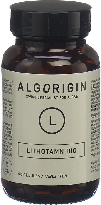 Algorigin Lithotamne Kaps (50 Stück, Kapseln, 166 g)
