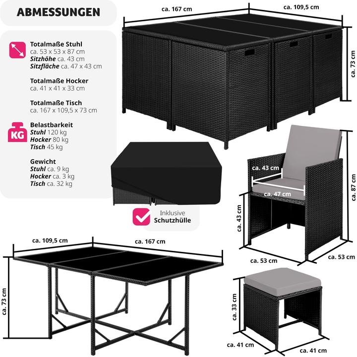 Actual product image tectake Malaga