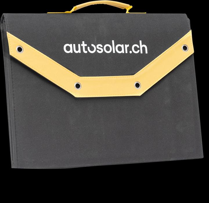 Actual product image Autosolar Powerstation 500Wh "Swiss Edition" with solar case 135W (500 Wh, 6.20 kg)
