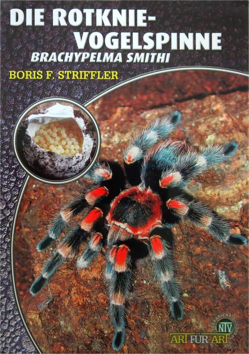 Image du produit Die Rotknie Vogelspinne (Allemand, Boris Striffler, 2022)