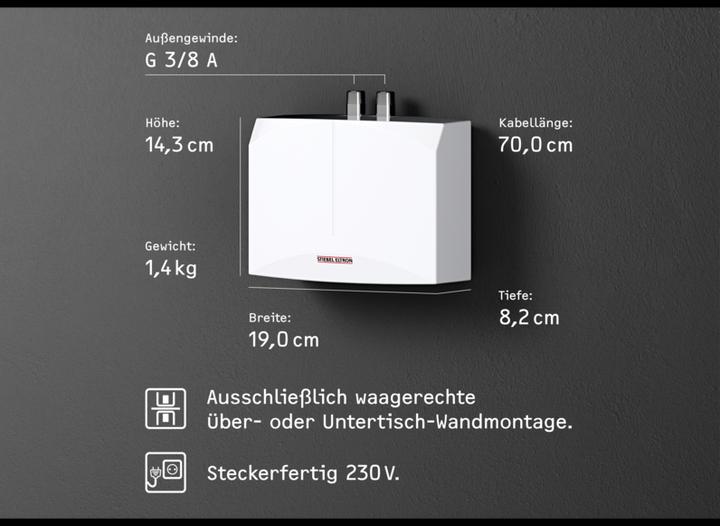 Productafbeelding Stiebel Eltron Mini doorstroomverwarmer