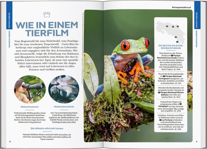 Produktbild Reiseführer Costa Rica (Deutsch, Elizabeth Lavis, Mara Vorhees, Ashley Harrell, Janna Zinzi, Robert Isenberg, 2024)