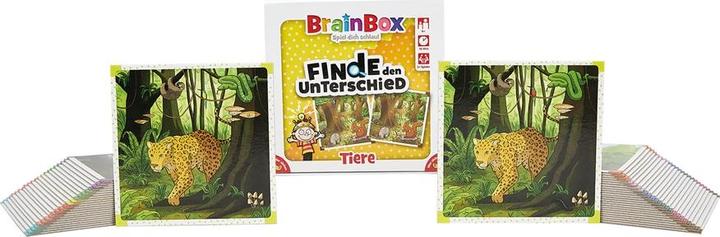 Produktbild Brainbox Finde den Unterschied - Tiere (Deutsch)