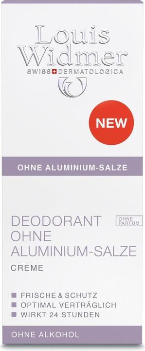 Image du produit Louis Widmer Deodorant Crème Ohne Aluminium Salze Non Parfumé (Crème, 40 ml)