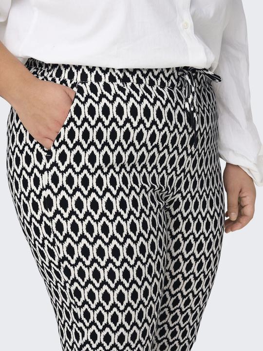 Actual product image Only Curvy patterned classic trousers (W42/L34)