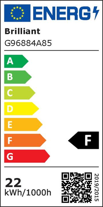 Label énergétique Brilliant Buffi (3120 lm)