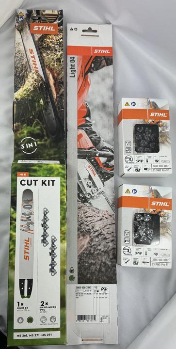 Immagine prodotto Stihl KIT DI TAGLIO 11 MS261,MS271,MS291 30030009902, 30030003313 + 36950000067 (Motosega)