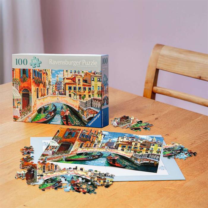 Produktbild Ravensburger Puzzle 12001365 - Venedig - Puzzle für ältere Menschen und Senioren, mit 100 extra (100 Teile)