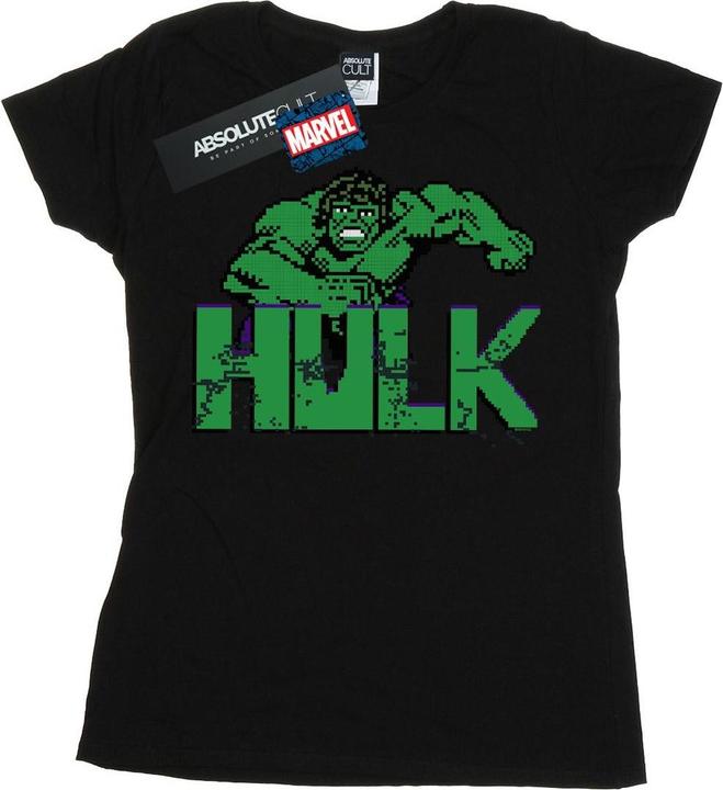 Immagine prodotto Hulk Pixelated Maglietta Donna (XXL)
