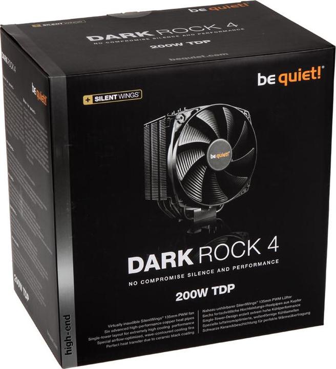 Produktbild be quiet! Dark Rock 4 (159.40 mm)